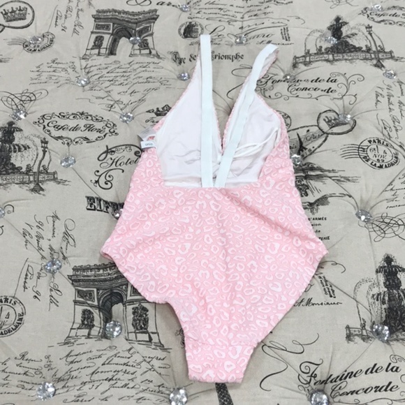 Onia Iona Embossed Leopard Print One-Piece Swimsuit - Picture 7 of 7